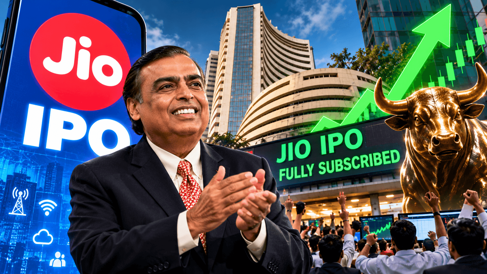 Jio IPO Creates History: ₹30,213-Crore Issue Fully Subscribed in Just 100 Minutes