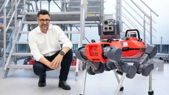 Deployment of an AI-powered inspection robot by ADNOC